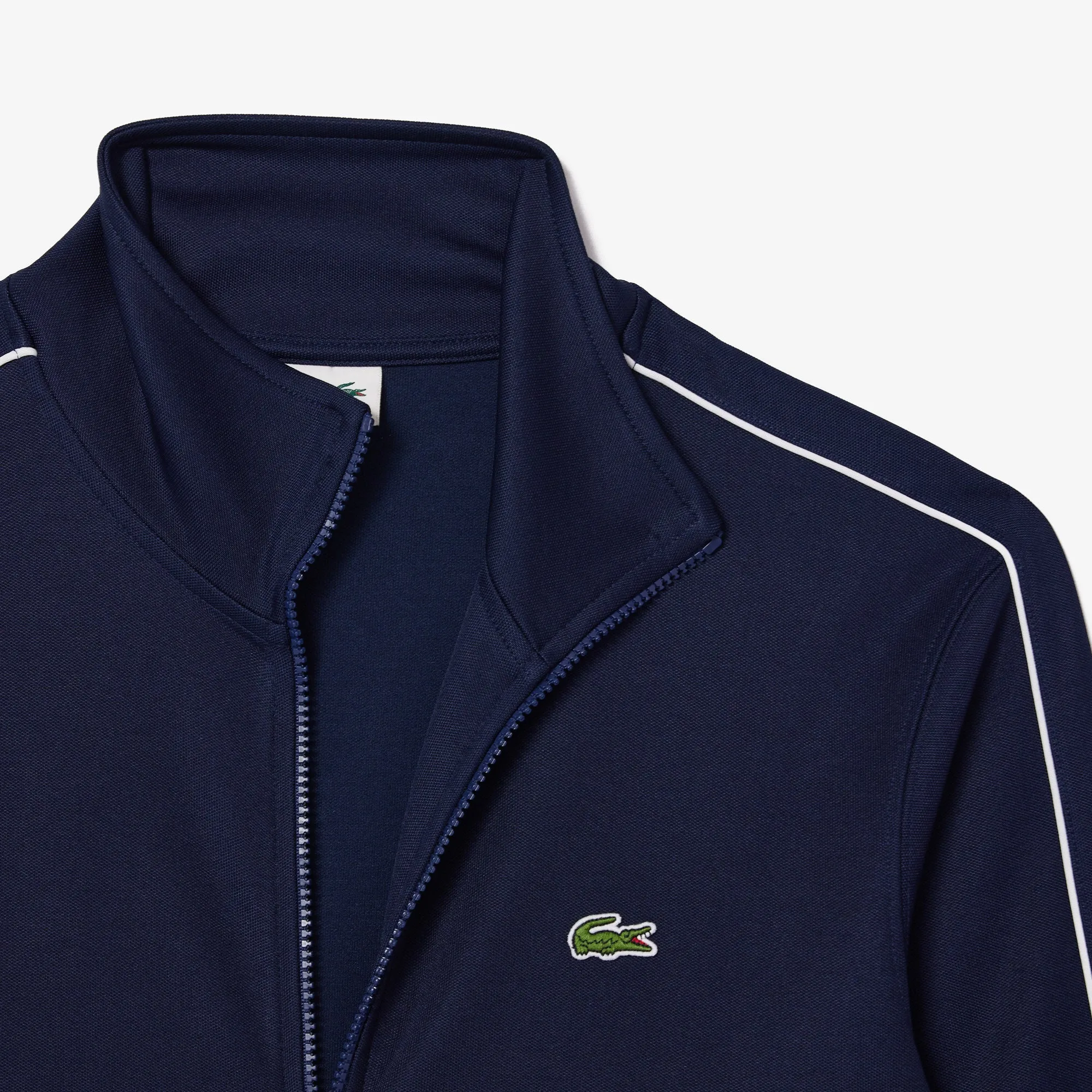 Lacoste Paris Pique Zip Front Track Jacket