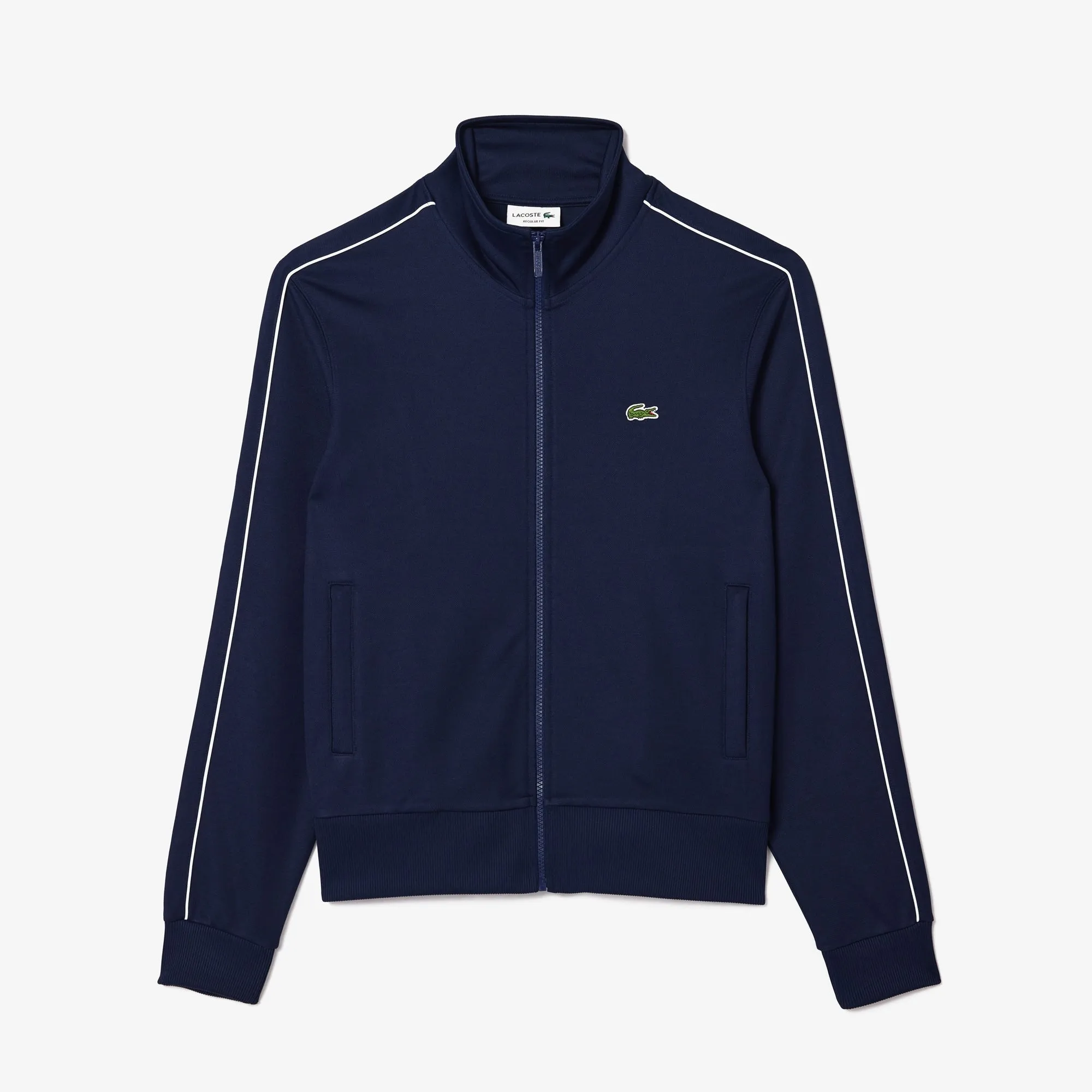 Lacoste Paris Pique Zip Front Track Jacket