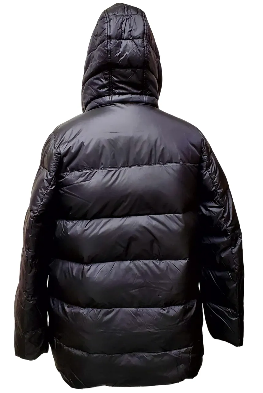 Land End Ladies Down Puffer Jacket - Black