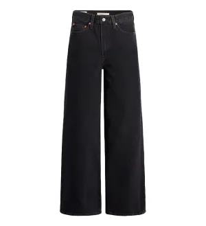 Levi's Pantalone jeans a gamba ampia Ribcage A60810001 nero