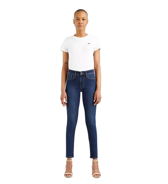 Levi's pantalone jeans da donna 721 Skinny a vita alta 18882-0047 blu