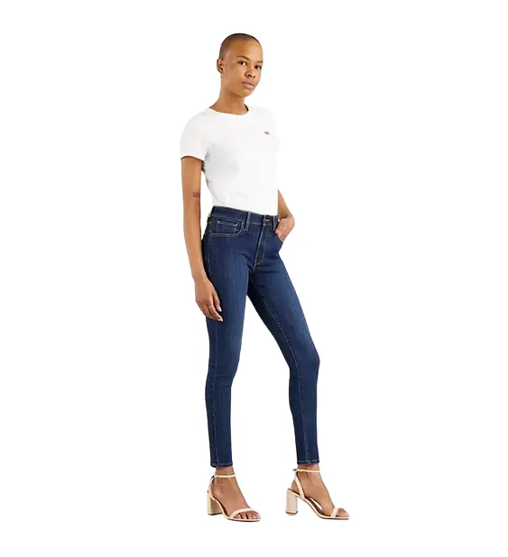 Levi's pantalone jeans da donna 721 Skinny a vita alta 18882-0047 blu