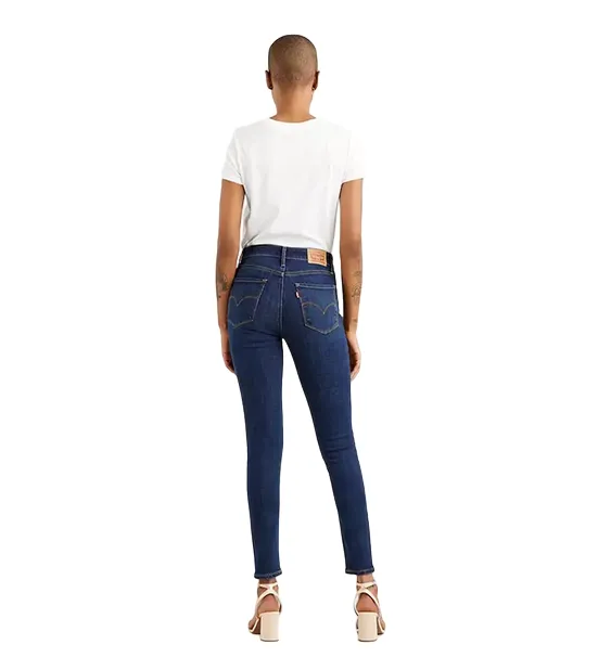 Levi's pantalone jeans da donna 721 Skinny a vita alta 18882-0047 blu