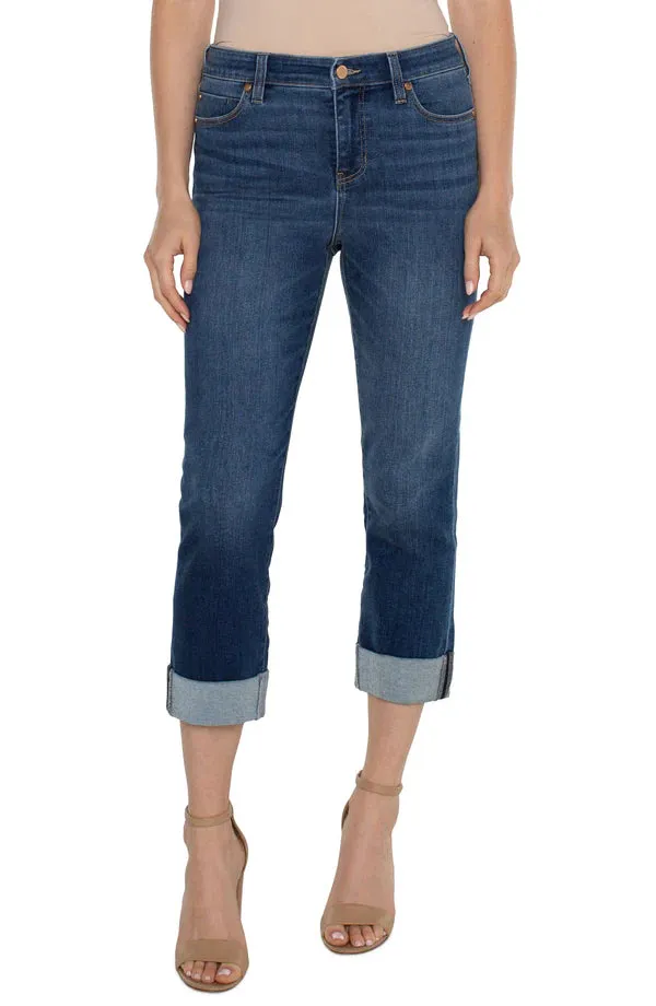 Liverpool Charlie Crop Wide Rolled Cuff Fowler