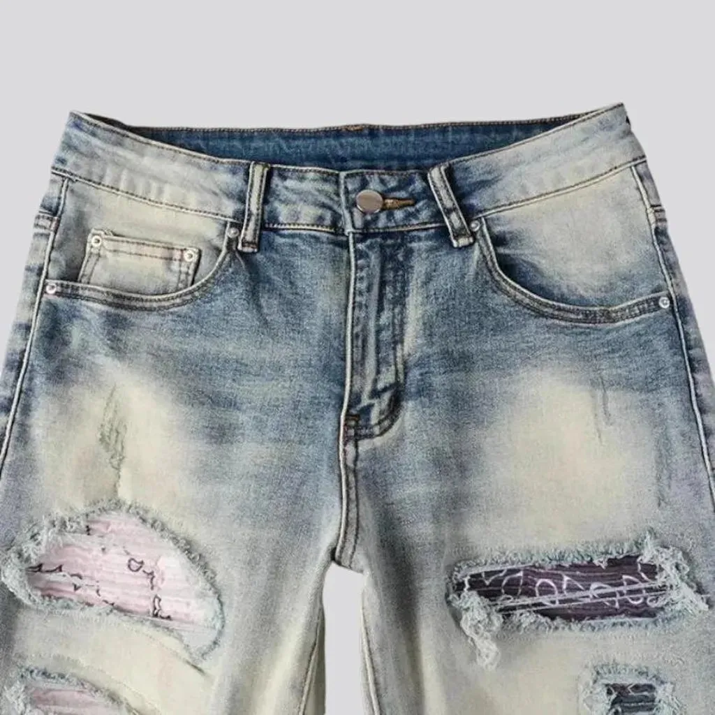 Men's tight jeans