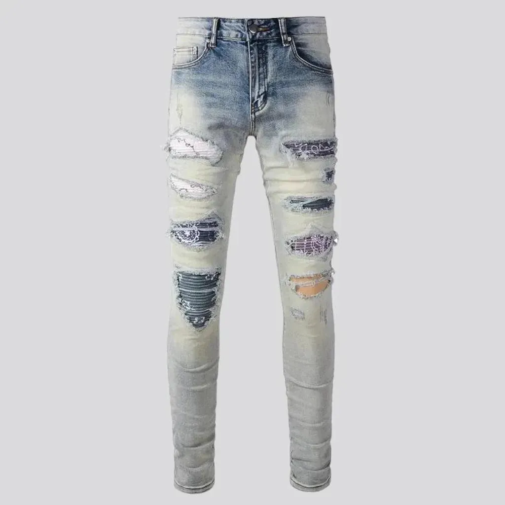 Men's tight jeans