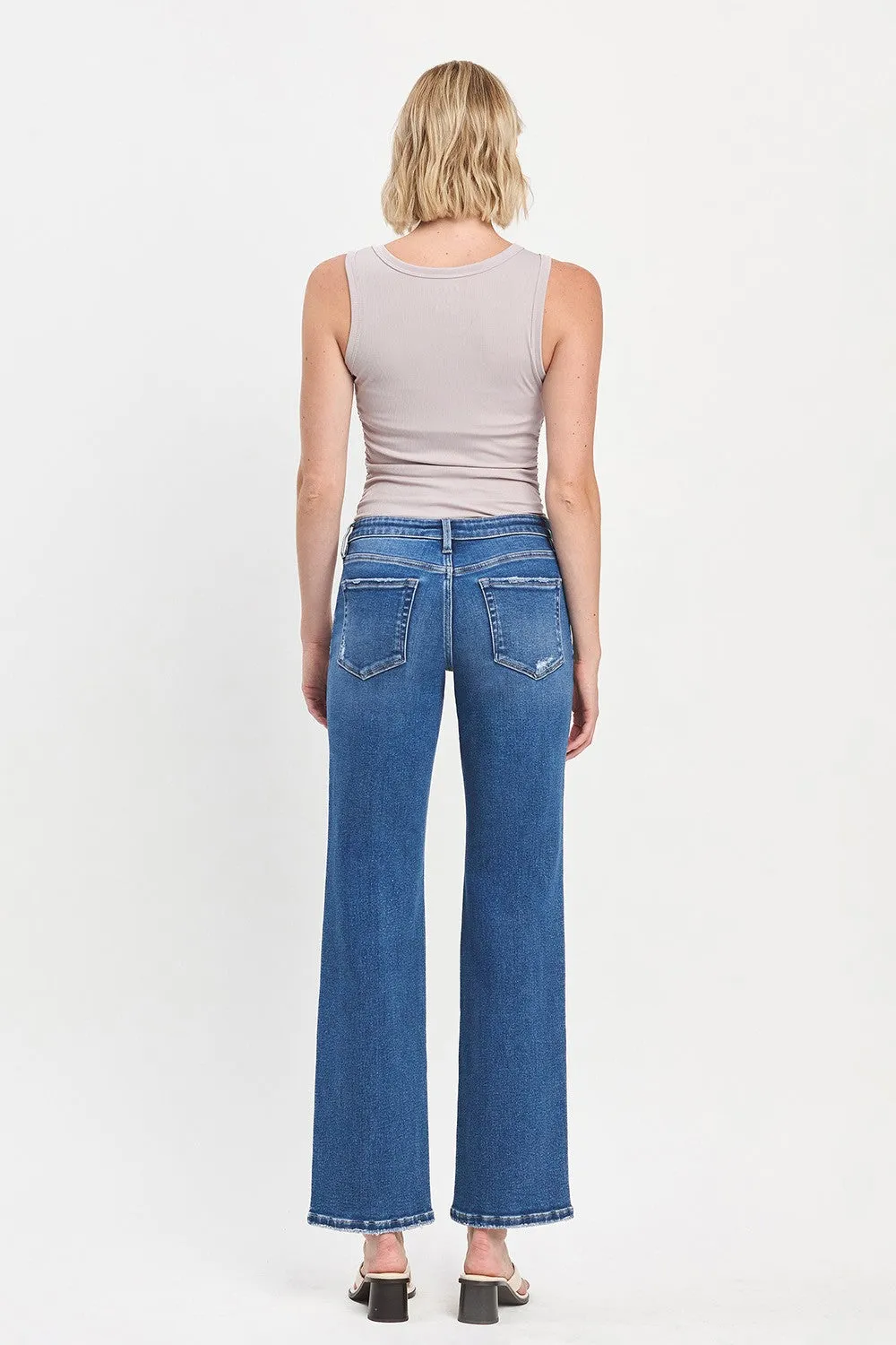Mid rise straight jeans - Quick