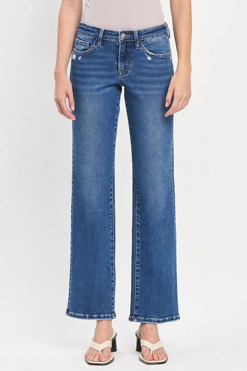 Mid rise straight jeans - Quick