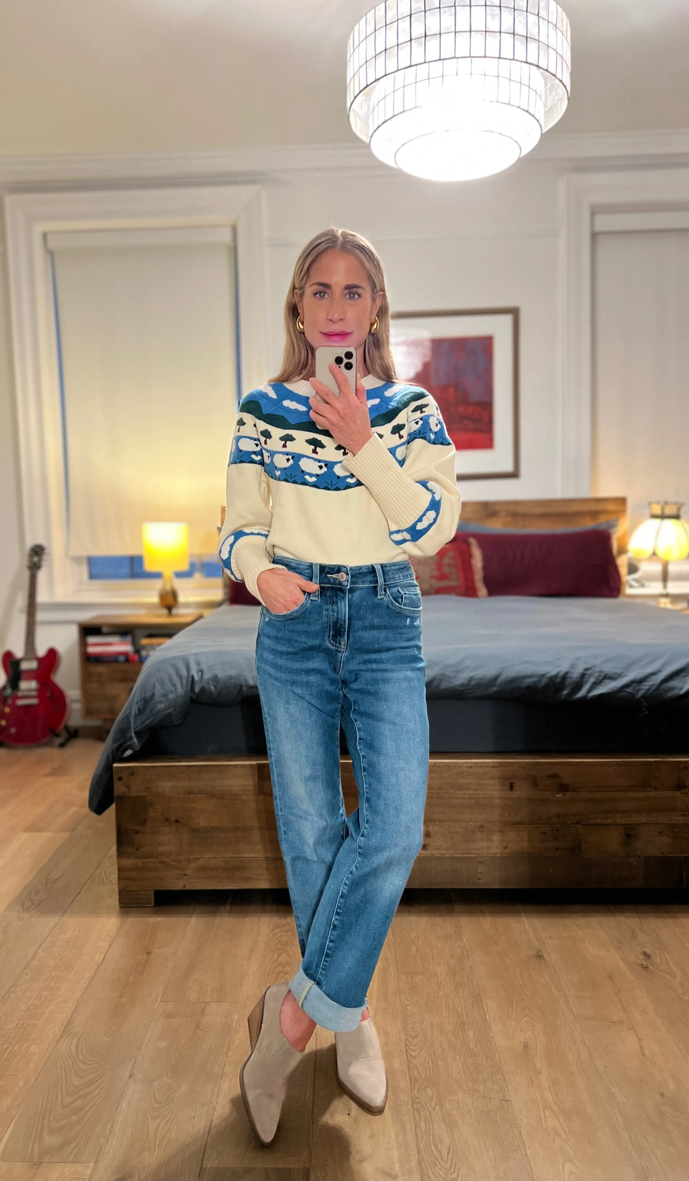 Mid rise straight jeans - Quick