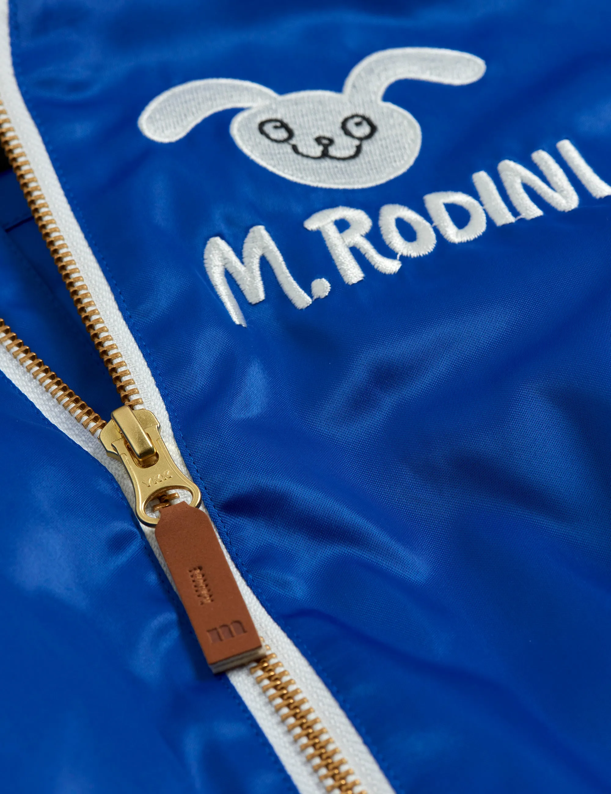 Mini Rodini Rabbit - Satin Baseball Jacket