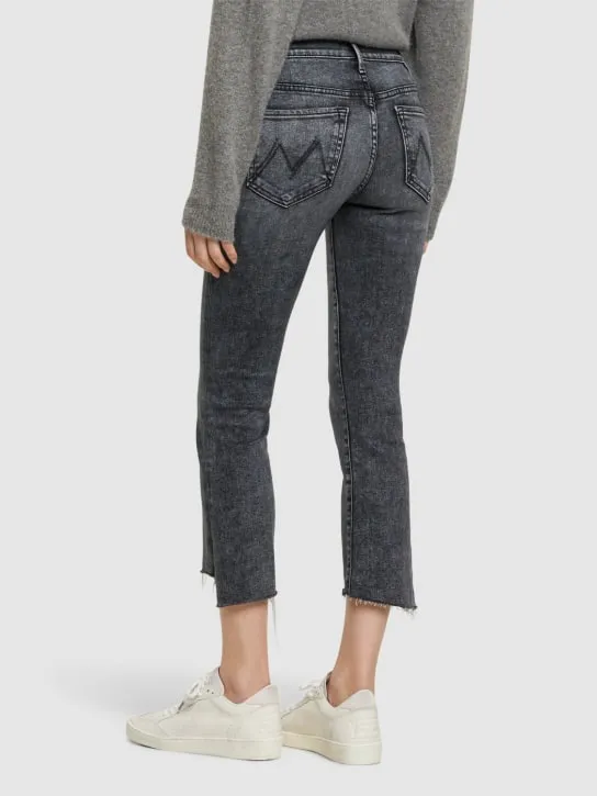 Mother   The Insider cotton blend jeans 