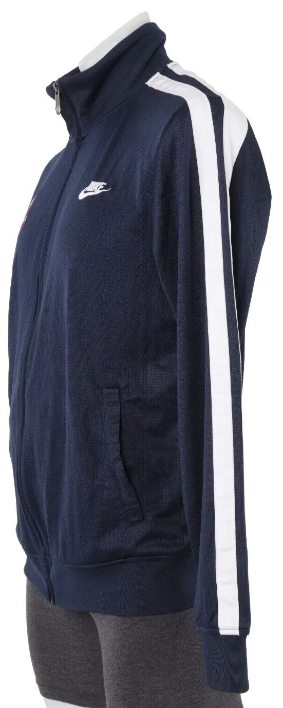 Nike USA Olympic Team Track Jacket Men LARGE Navy United States