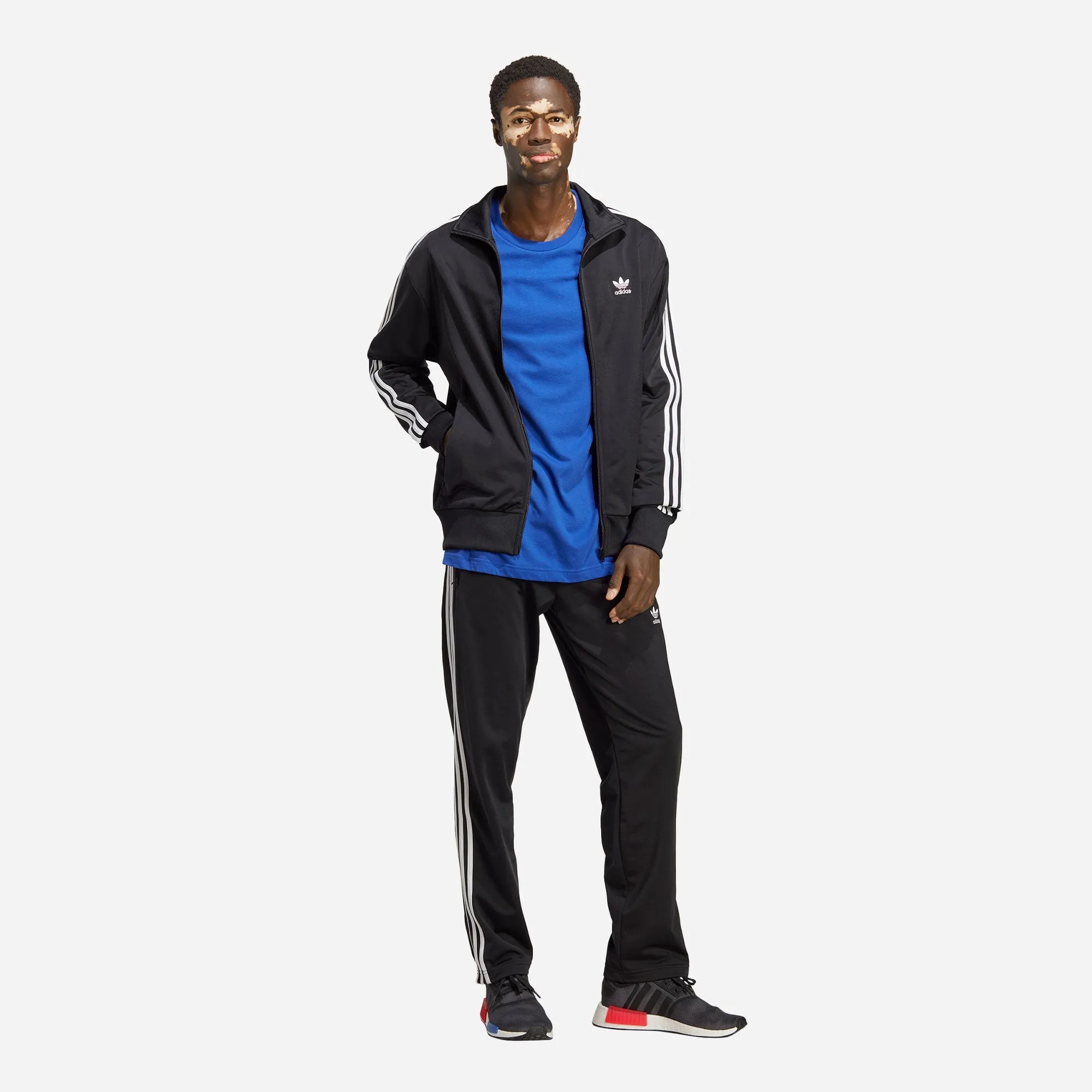 Áo Khoác Unisex Adidas Originals-Firebird Classics Adicolor - Đen