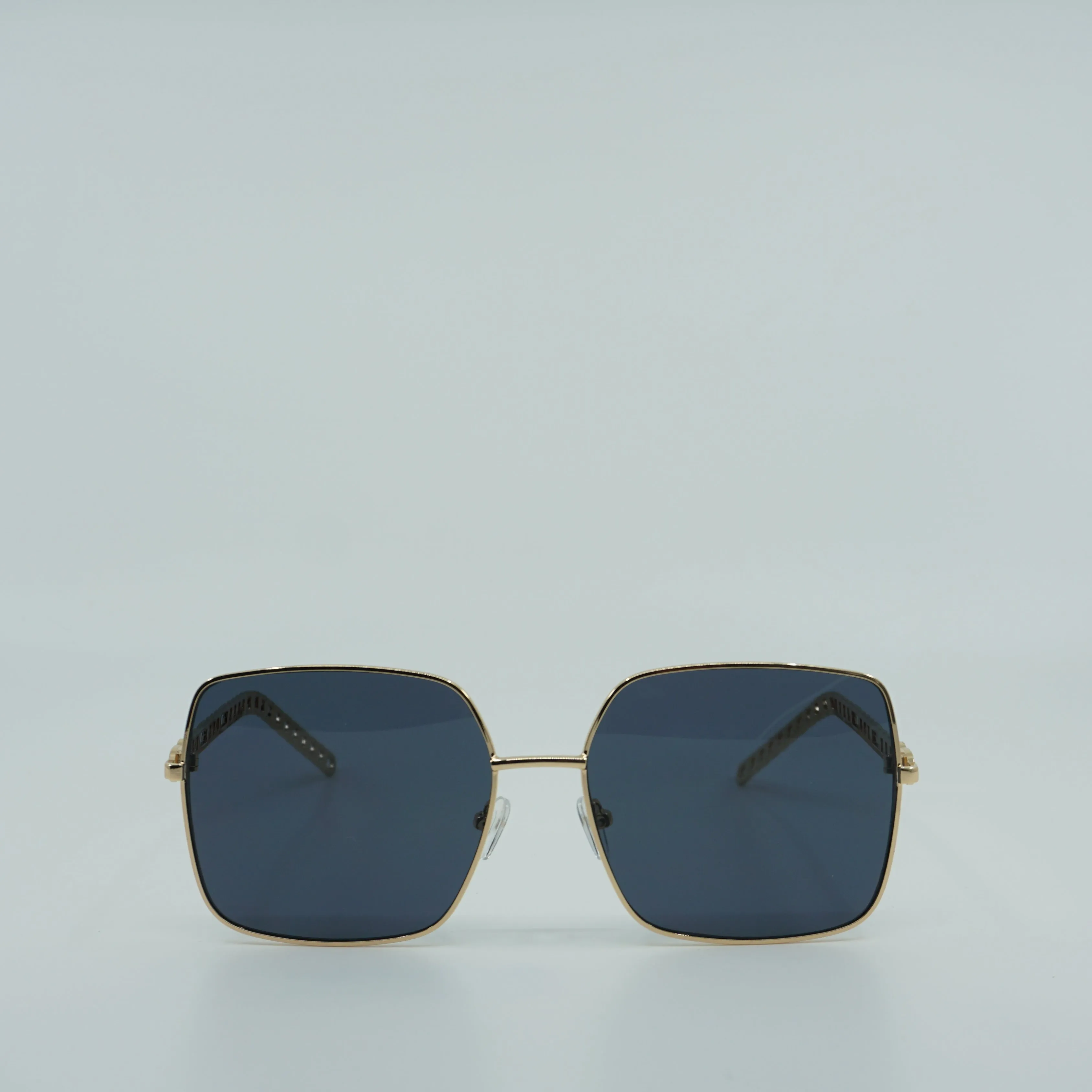 OG Metal Chain Link Arms Squared Sunglasses