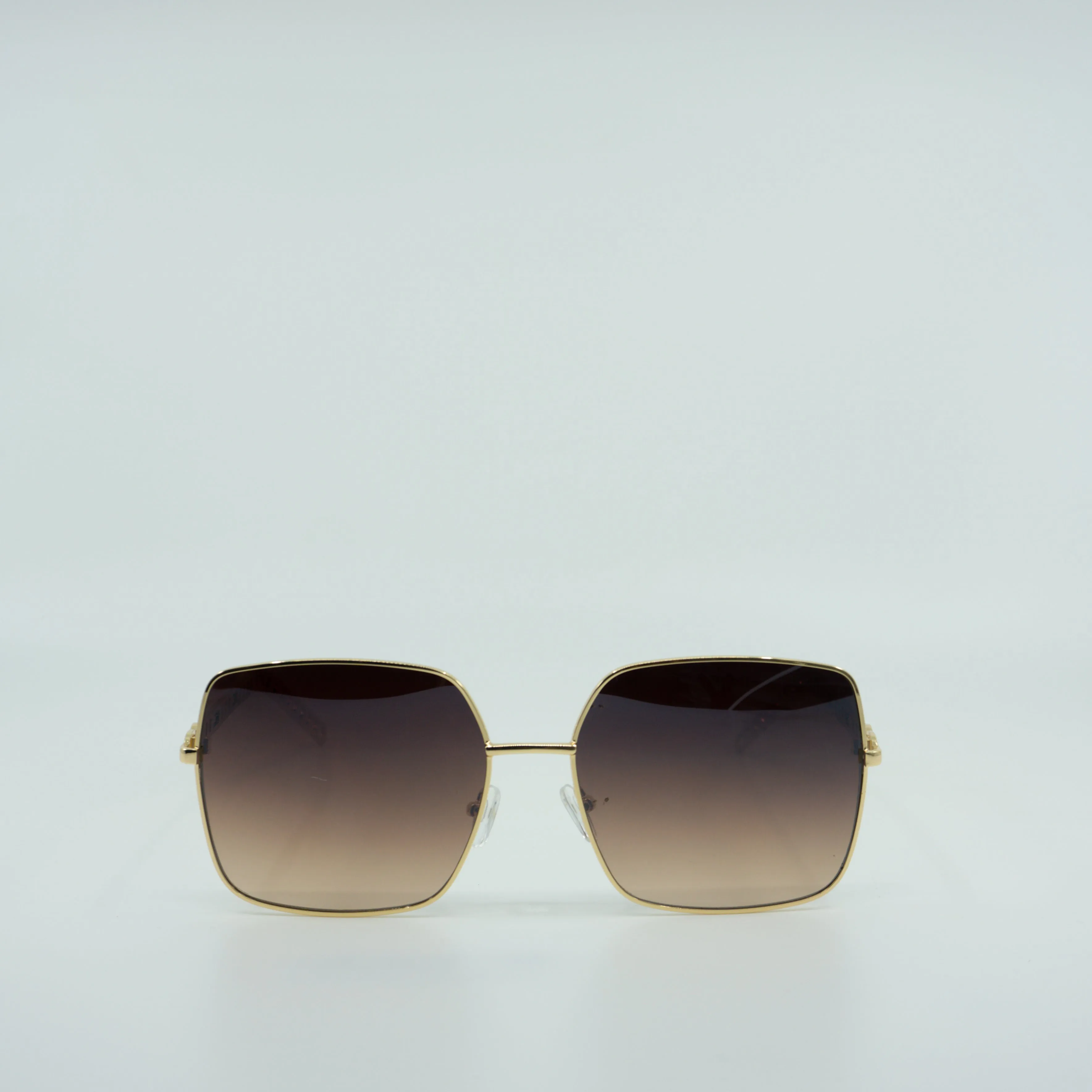 OG Metal Chain Link Arms Squared Sunglasses