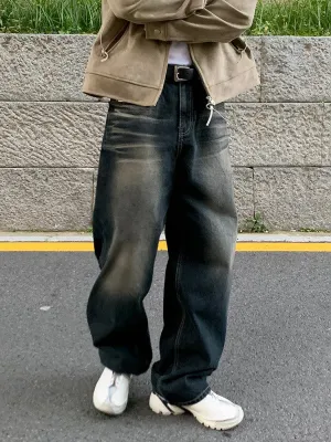OH Gradient Fade Wide Jeans