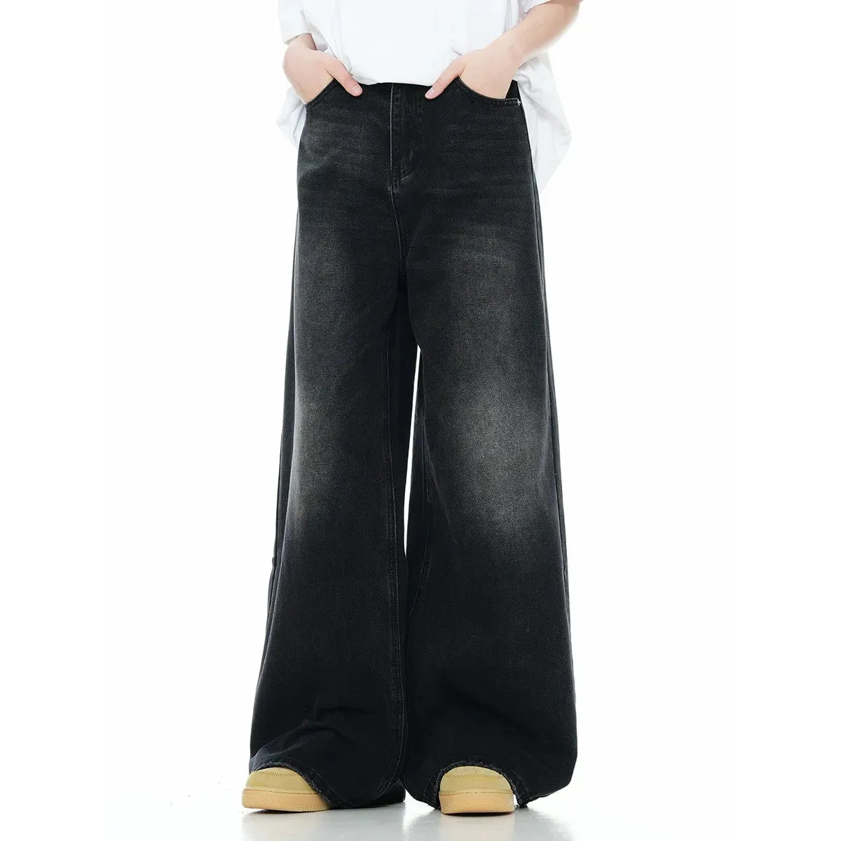 Old Fashion Wide Baggy Jeans