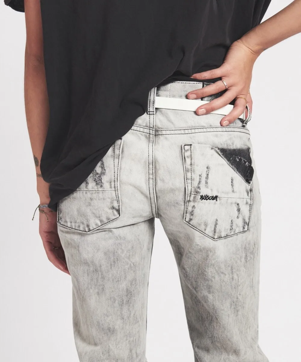 ONE TEASPOON: FREEBIRDS HARLEY GRAY SKINNY JEAN