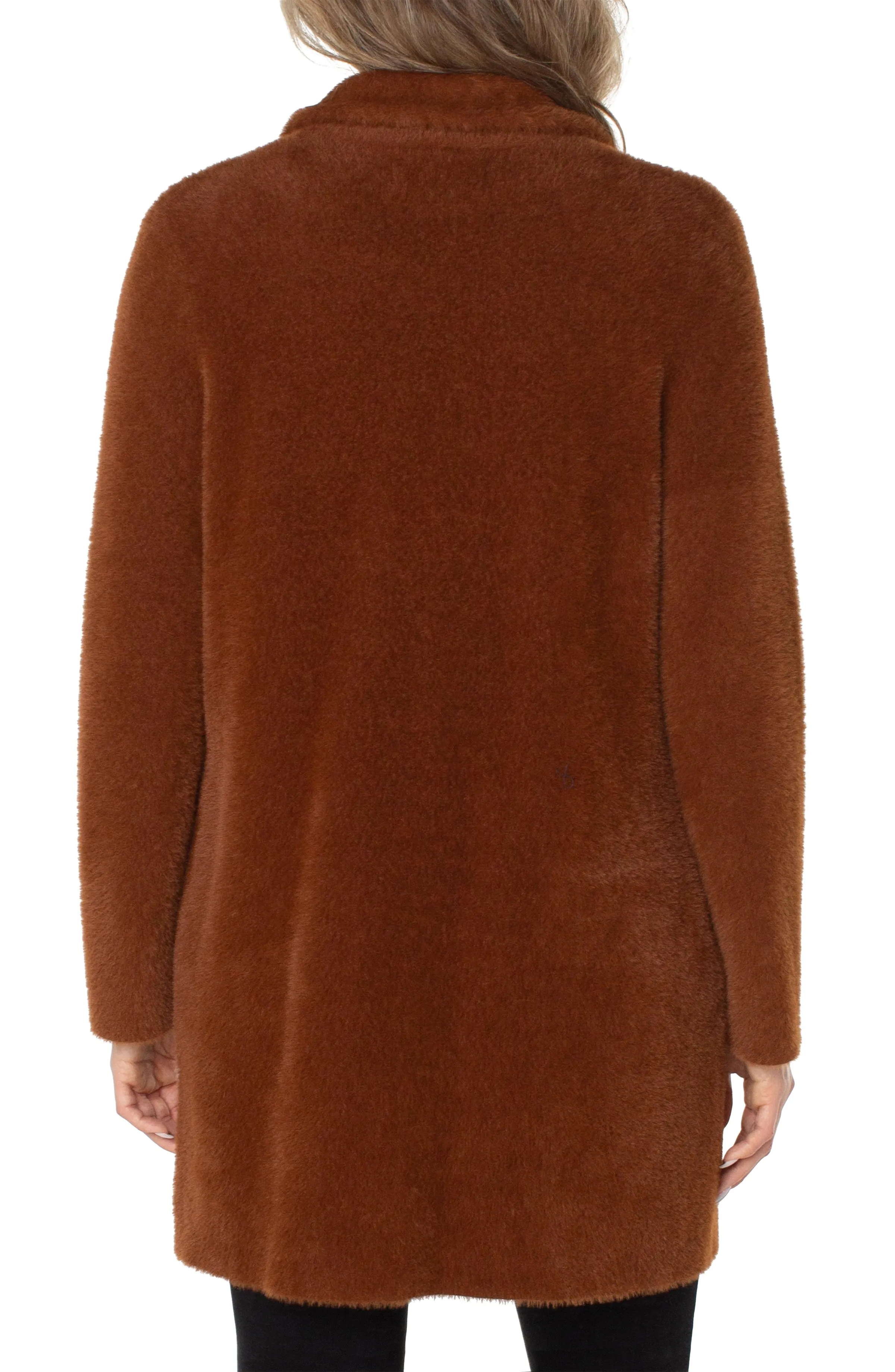 Open Front Coatigan Sweater