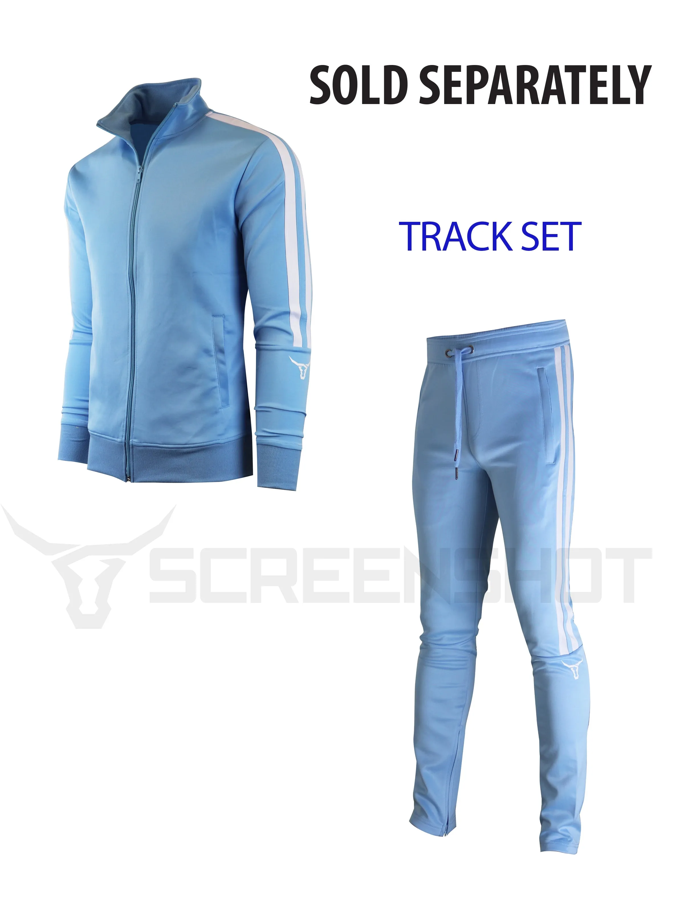P11008-BASIC TRACK PANTS (P.BLUE)