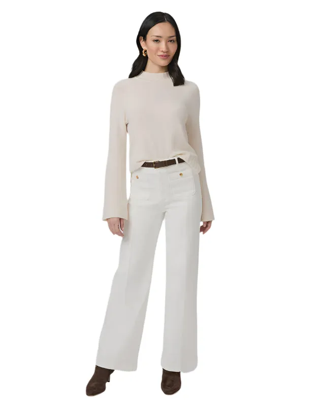 PAIGE ANESSA 31" WITH FRONT SEAMS - TONAL ECRU