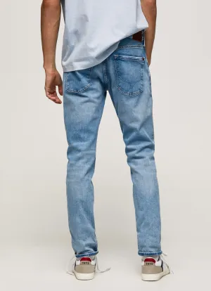 Pepe Jeans pantalone Jeans da uomo Regular Fit Stanley PM206326VT6 denim