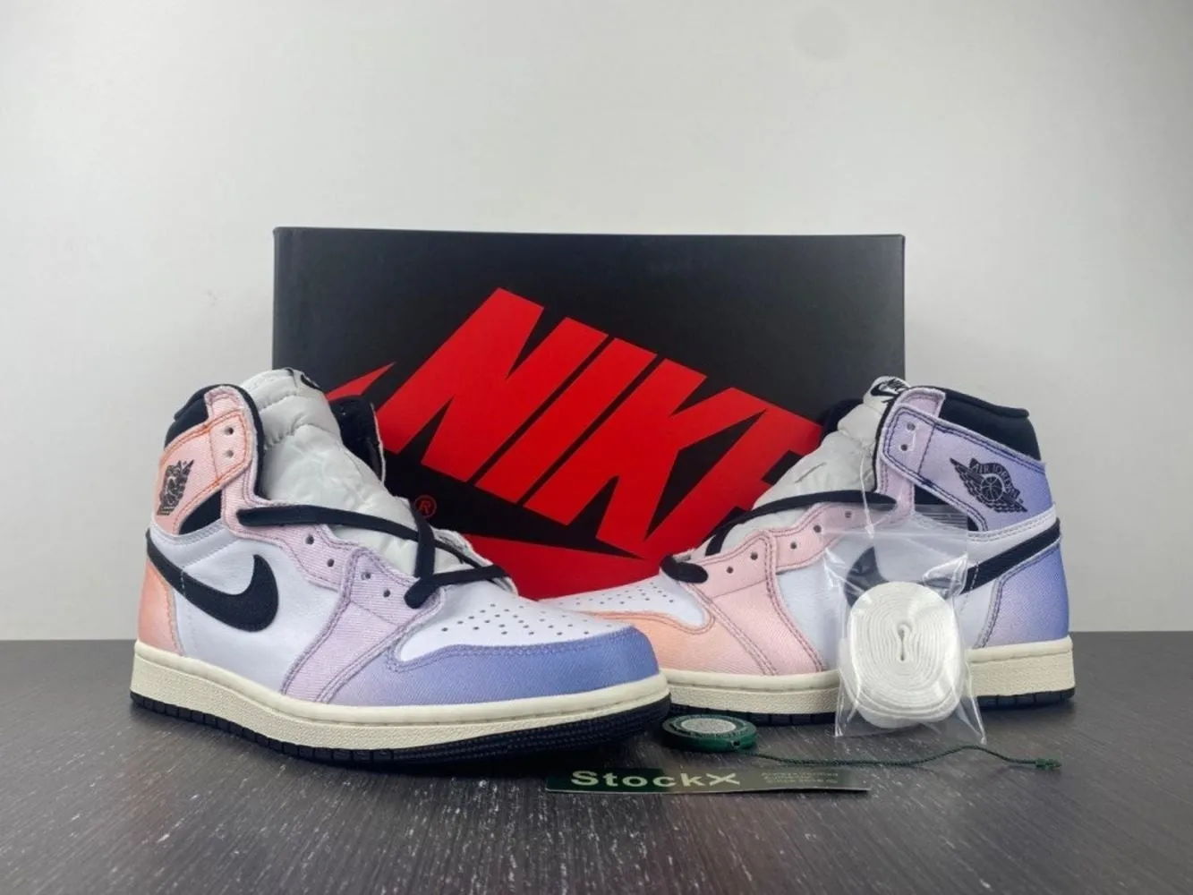 Pink Purple Gradient Custom Air Jordan 1