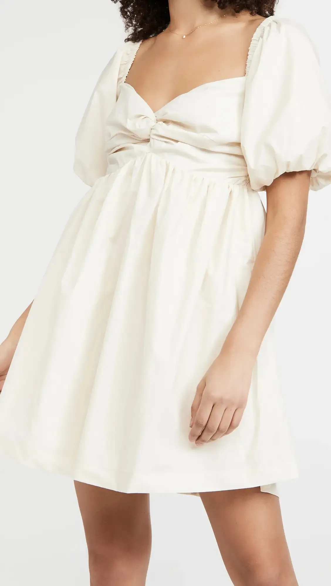 Poplin Elegant Babydoll Dress