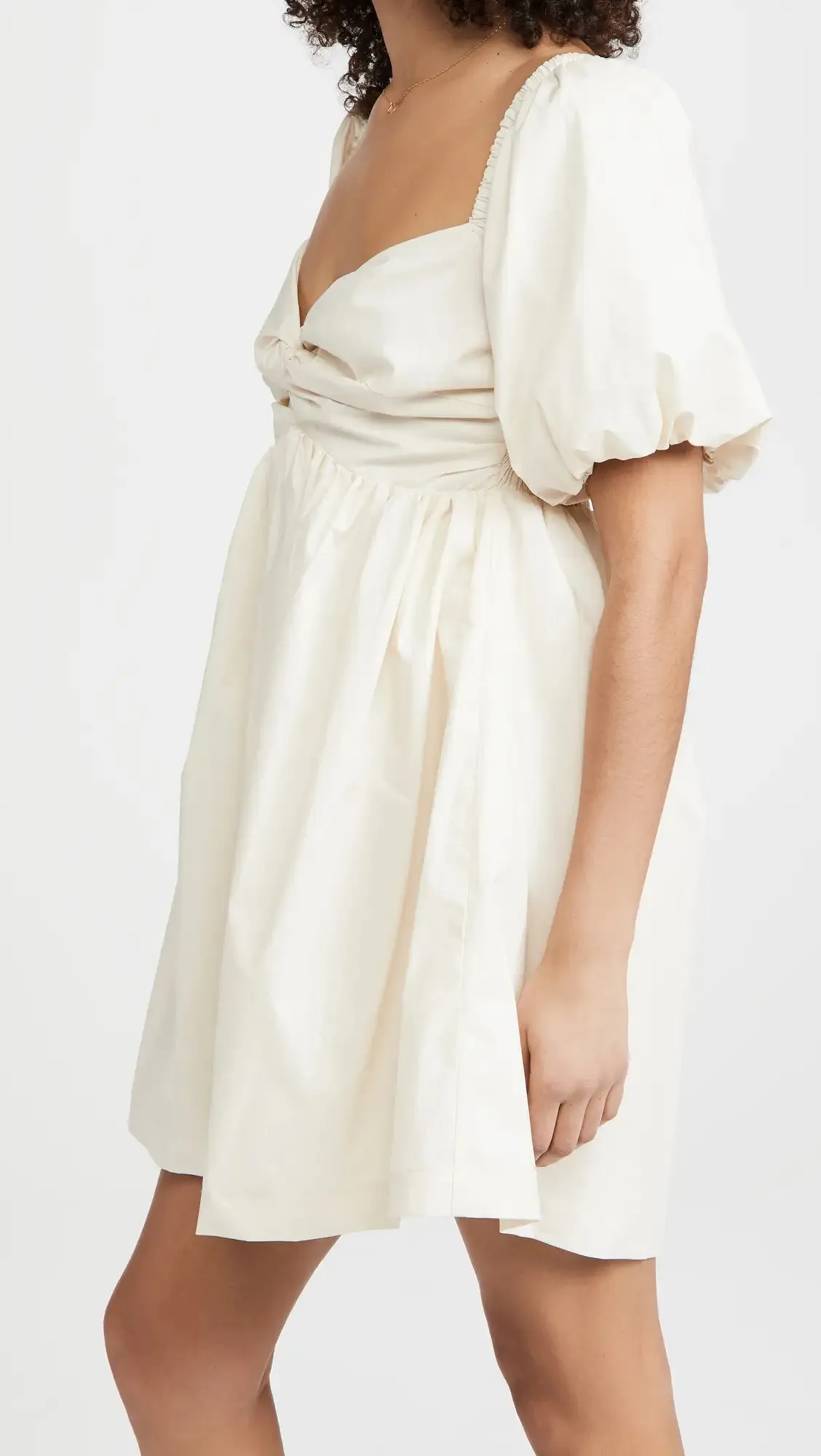 Poplin Elegant Babydoll Dress