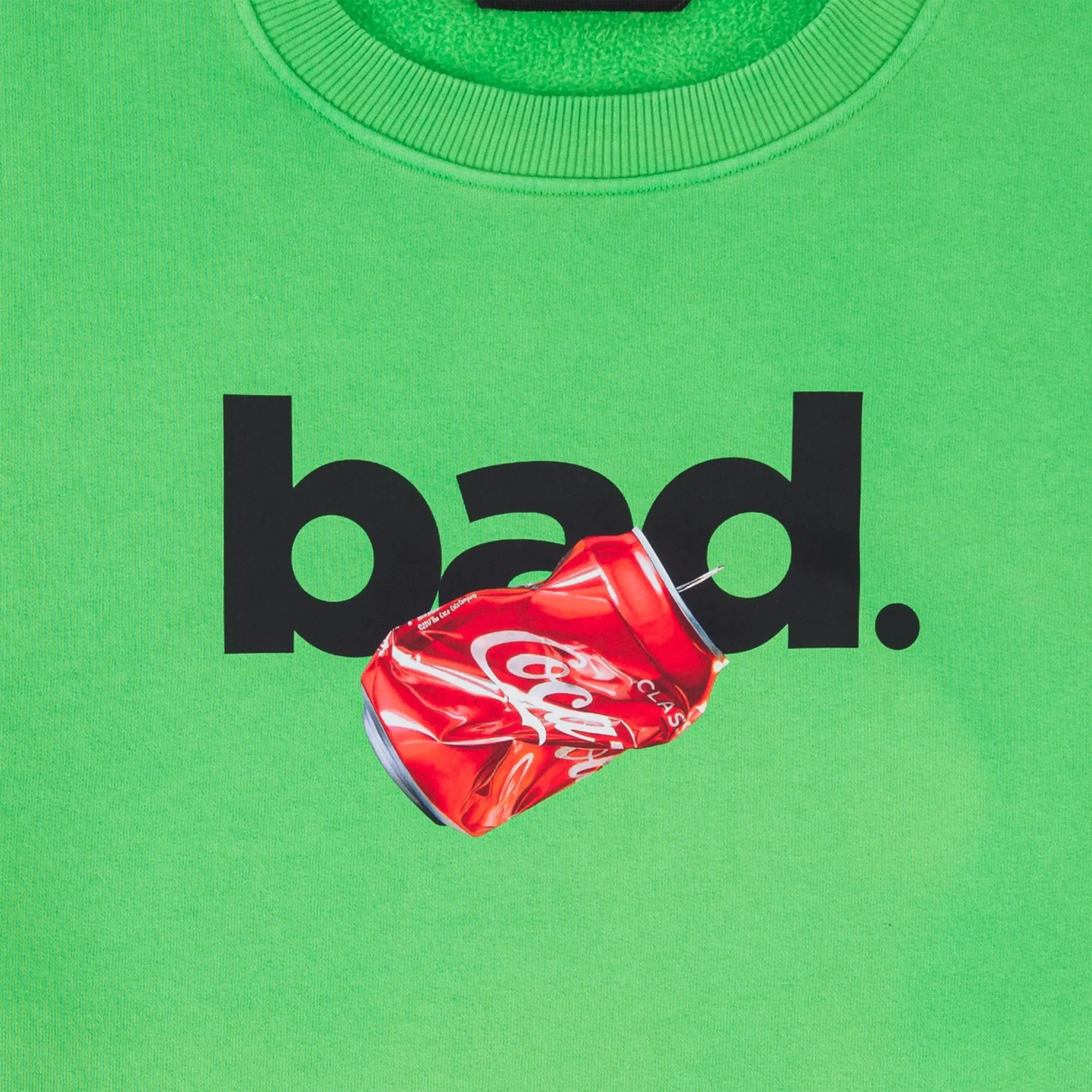 "BAD" Gradient Sweatshirt - Green