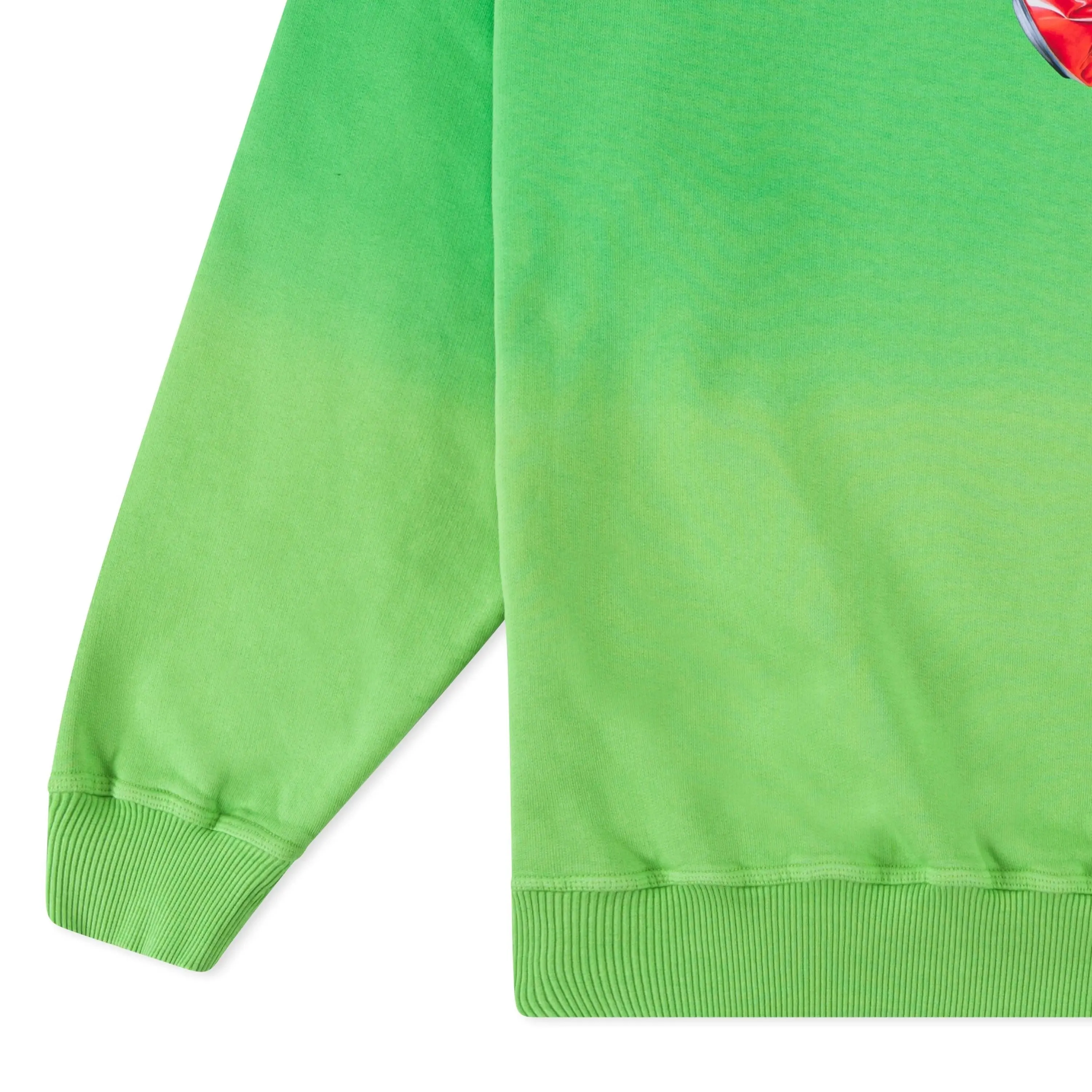 "BAD" Gradient Sweatshirt - Green