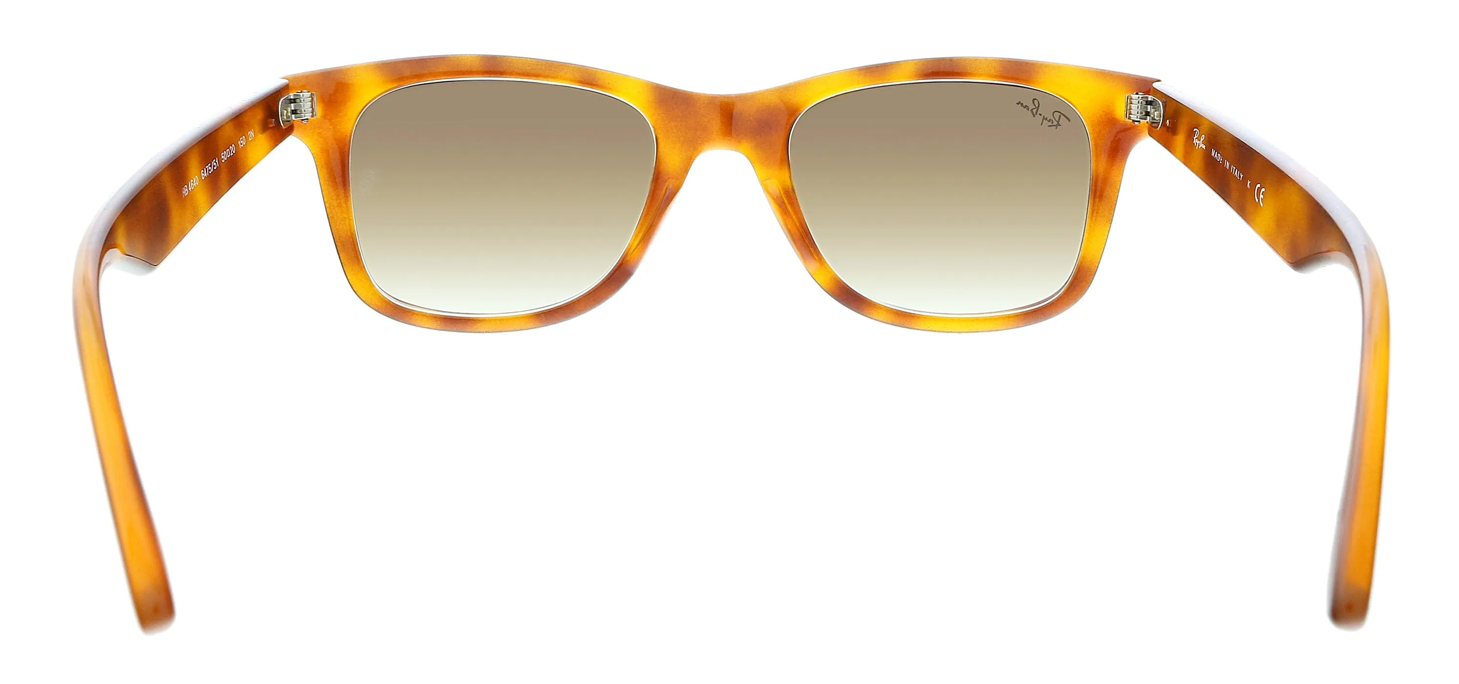 Ray-Ban 0RB4640 647551  Yellow Light Havana Square Sunglasses