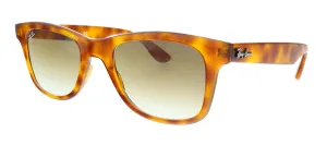 Ray-Ban 0RB4640 647551  Yellow Light Havana Square Sunglasses