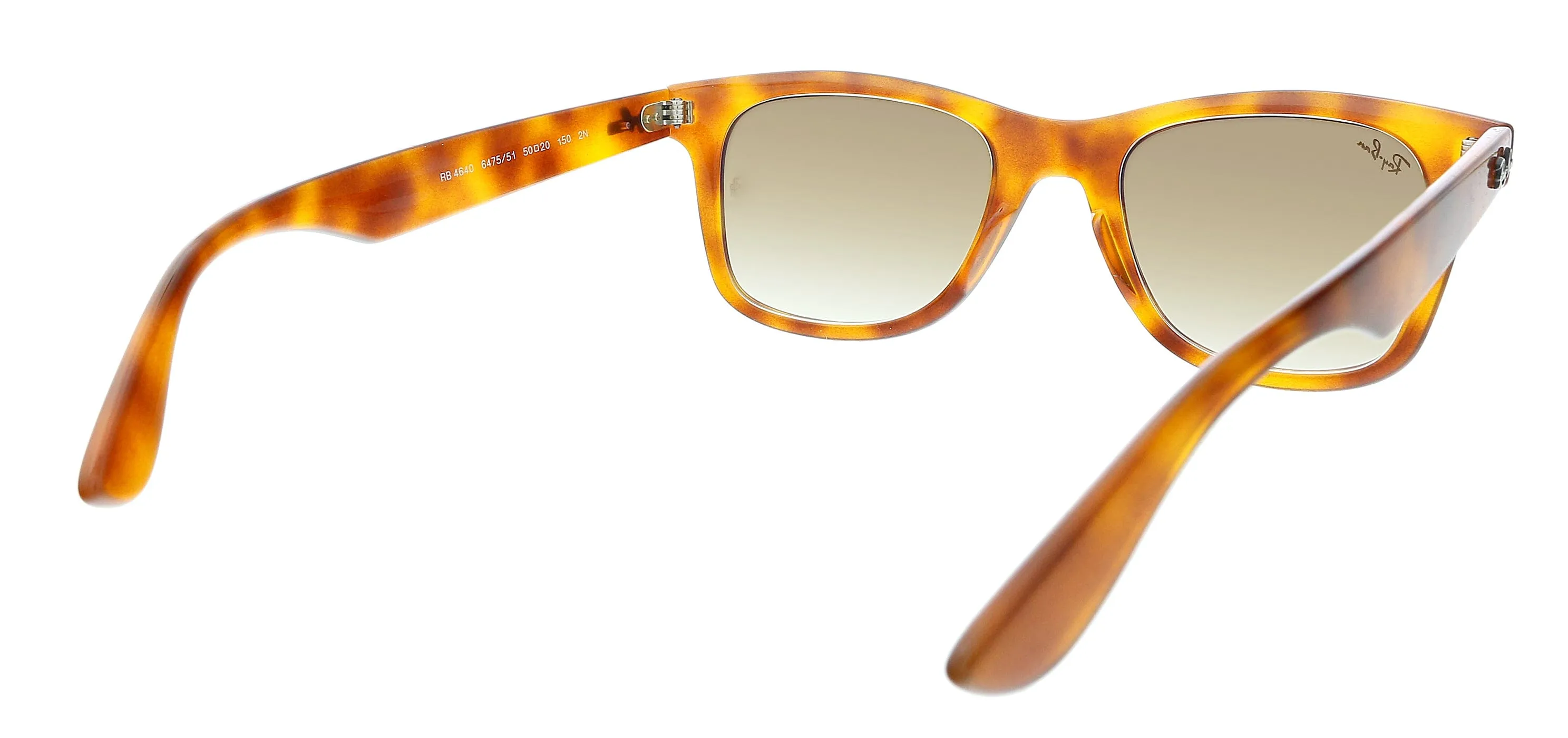 Ray-Ban 0RB4640 647551  Yellow Light Havana Square Sunglasses