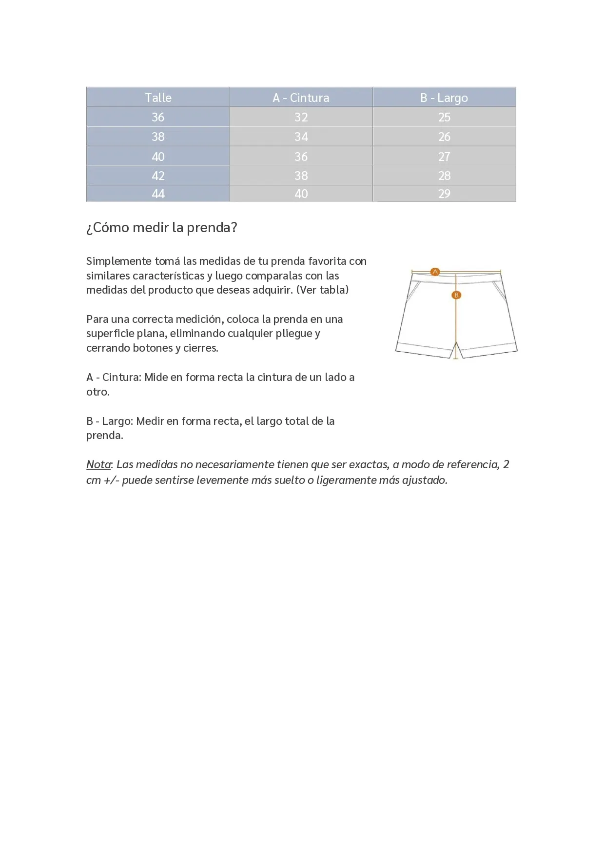 Short denim Desflecado Kate