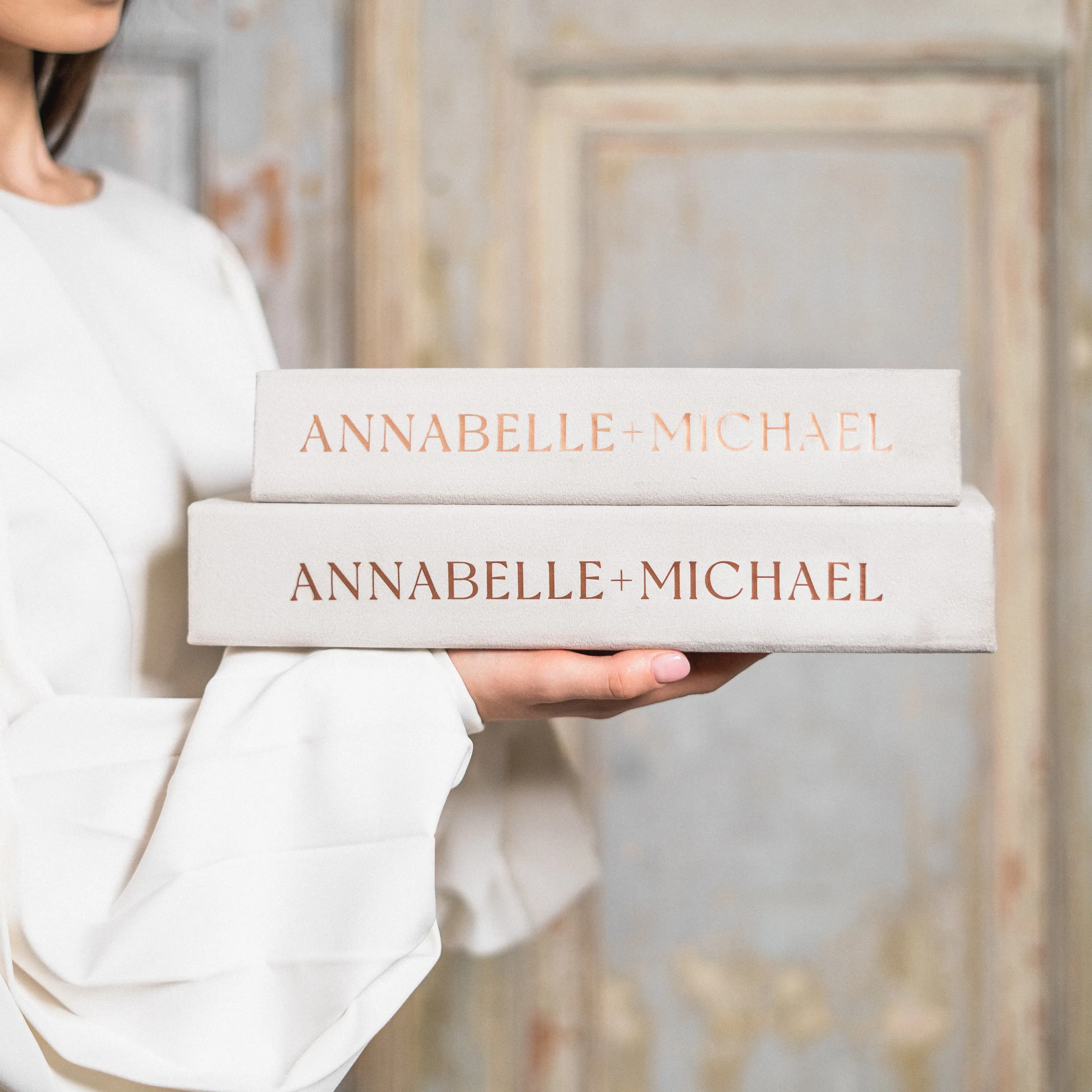 Silky White   Real Gold | Guest Book