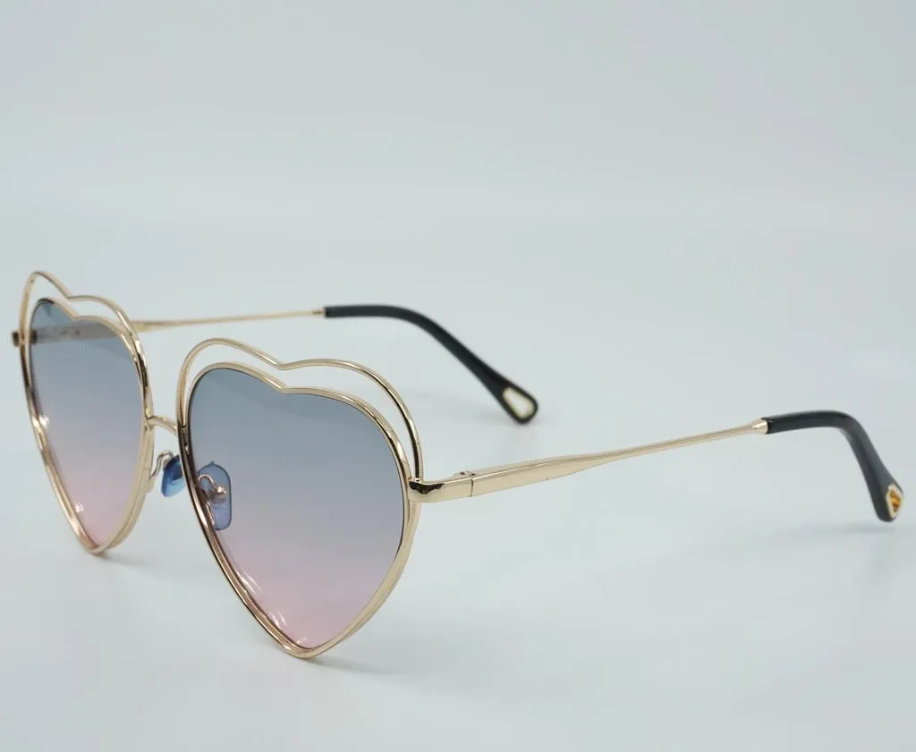 Suki Dream Heart Frame Sunglasses