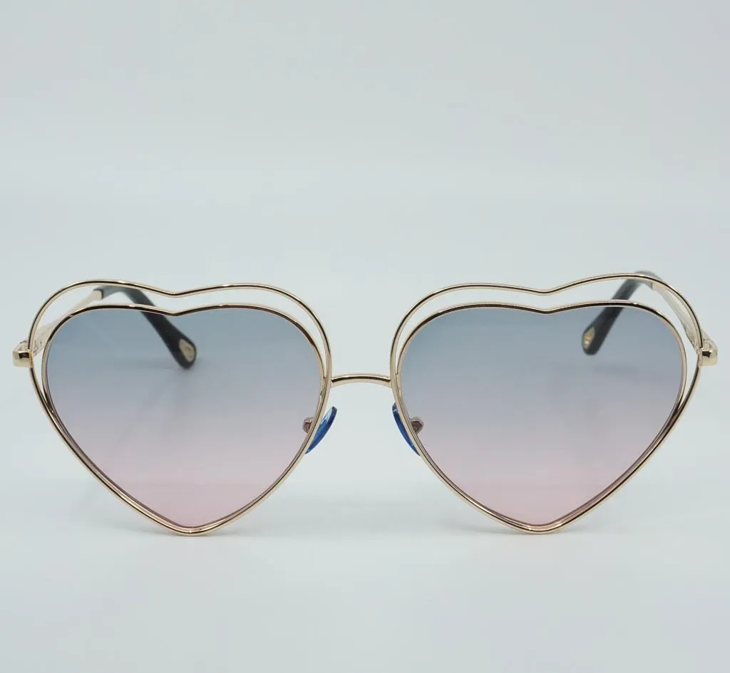 Suki Dream Heart Frame Sunglasses