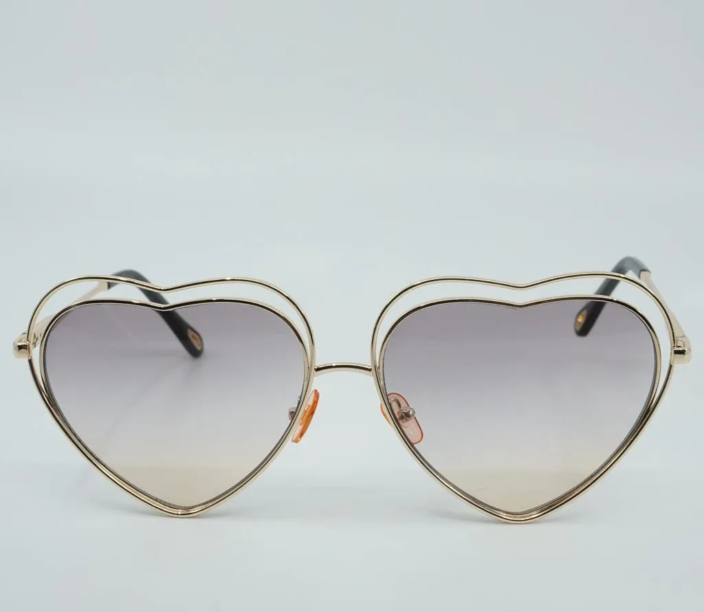 Suki Dream Heart Frame Sunglasses