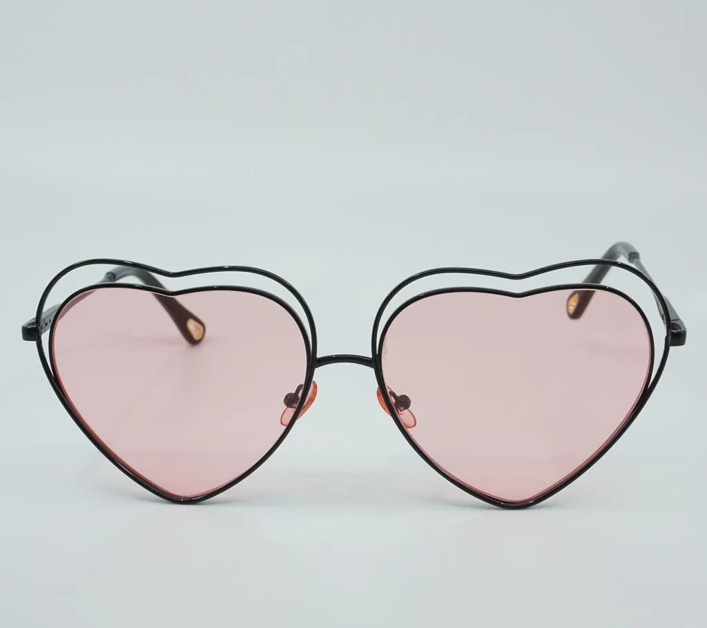 Suki Dream Heart Frame Sunglasses