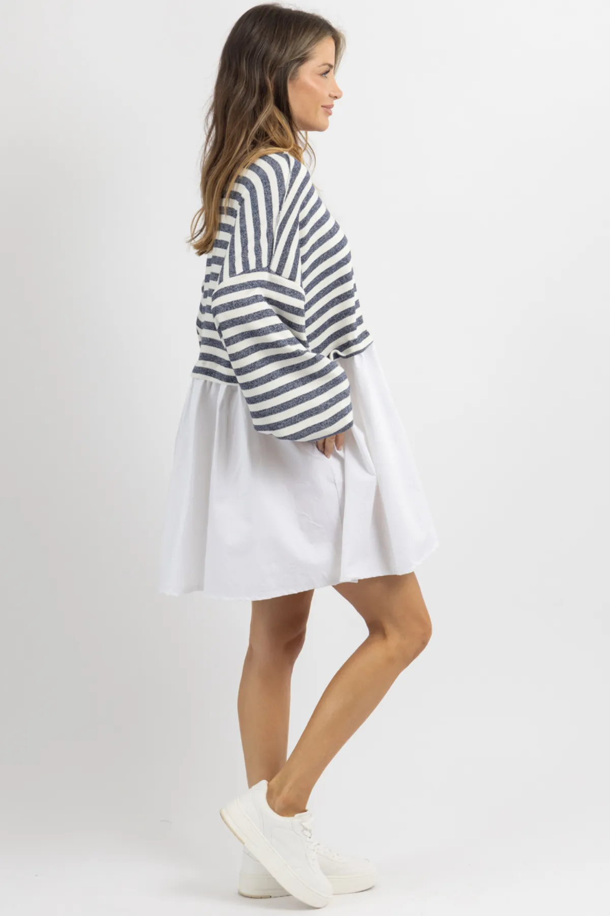 SULLIVANS STRIPED MINI DRESS
