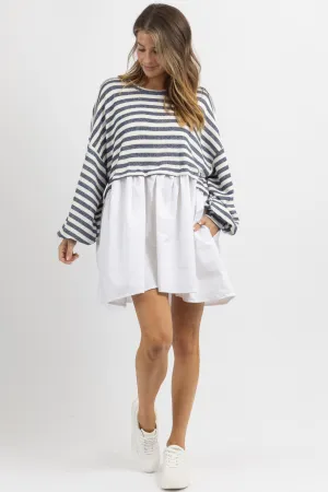 SULLIVANS STRIPED MINI DRESS
