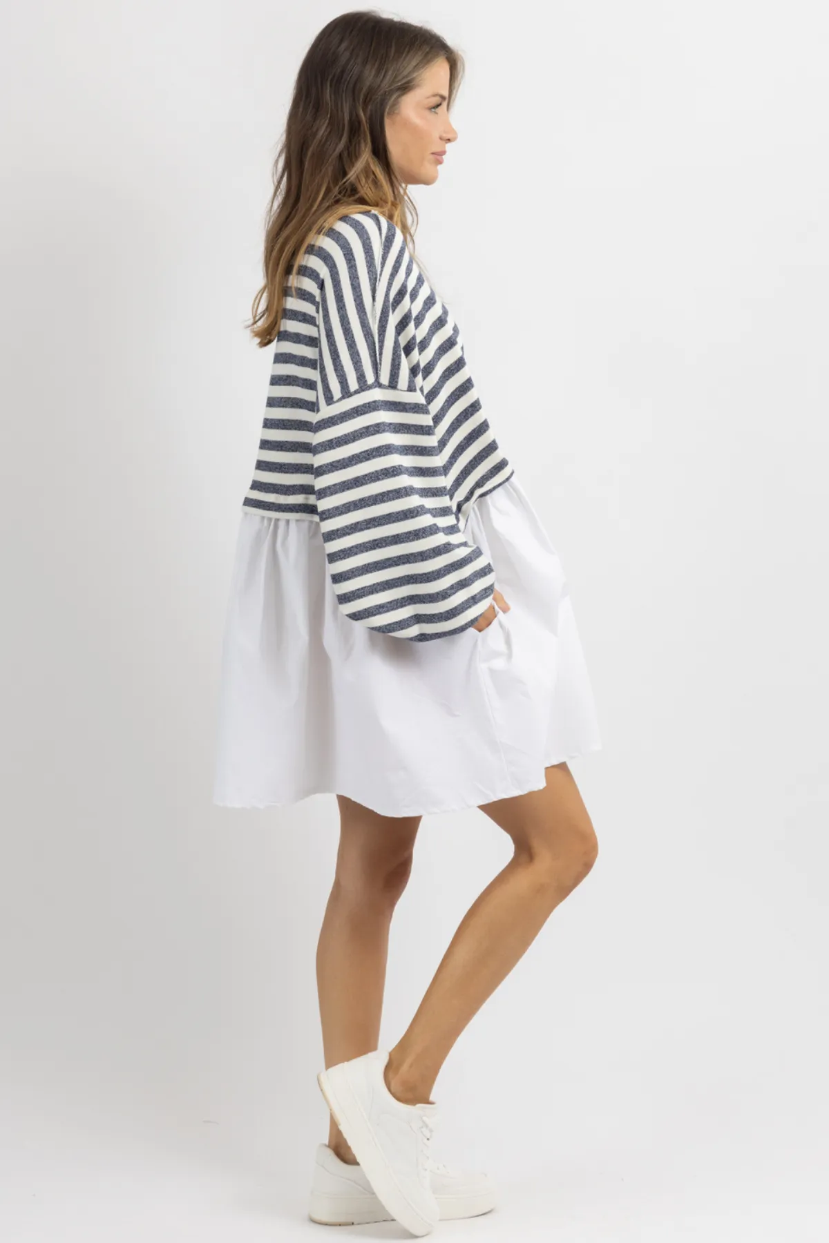 SULLIVANS STRIPED MINI DRESS