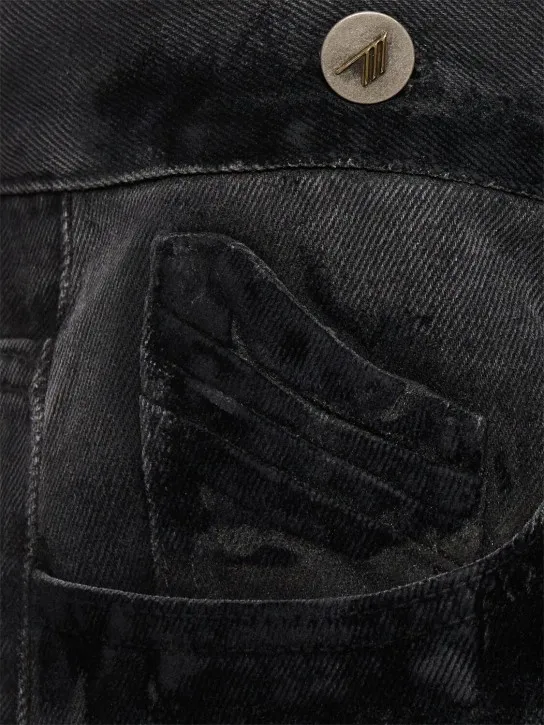 The Attico   Low rise wide jeans 