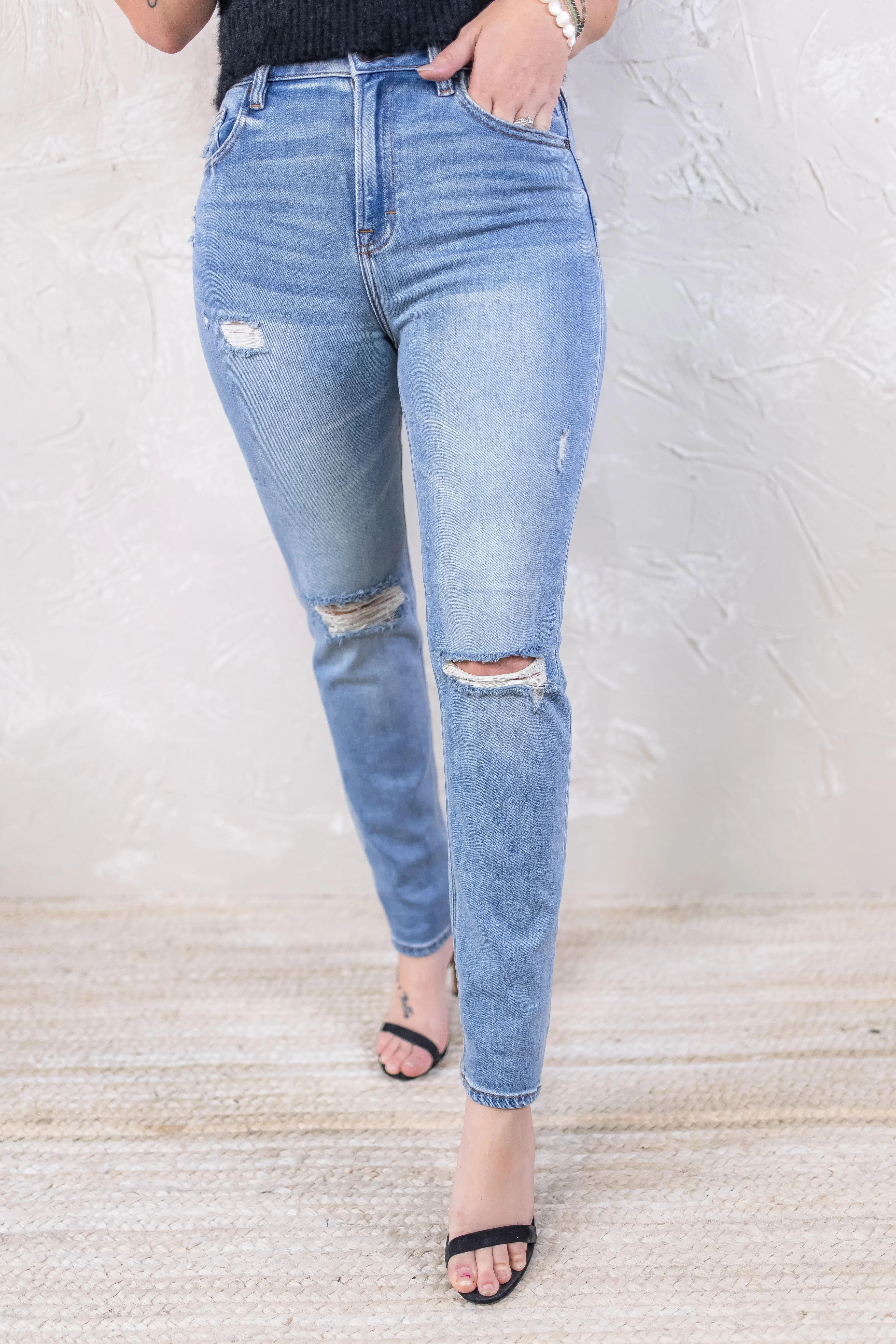 The Zoey Mom Jeans [Hidden]