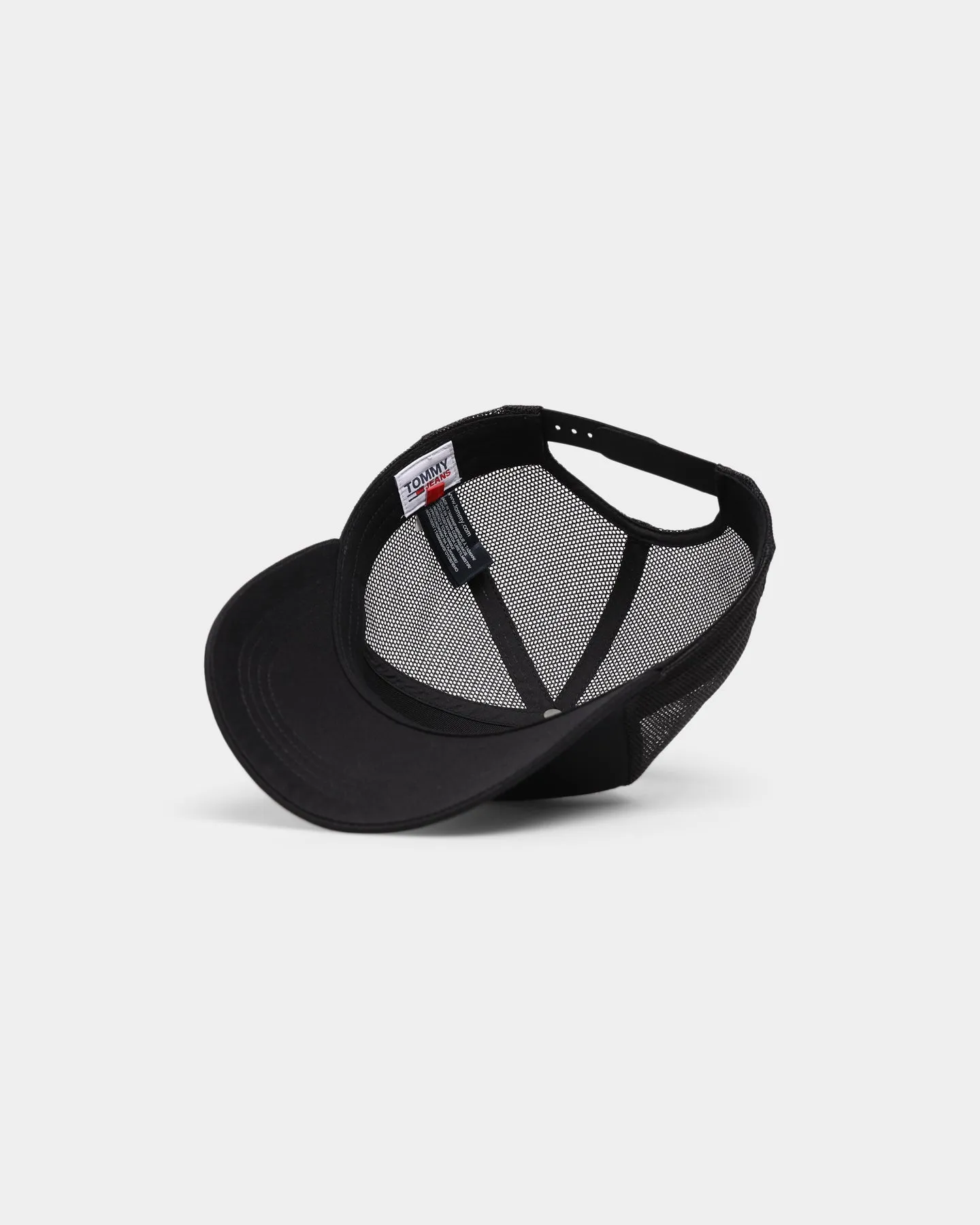 Tommy Jeans Flag Trucker Cap Black