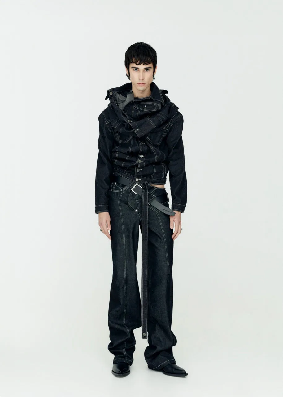 Twirl Jeans Black