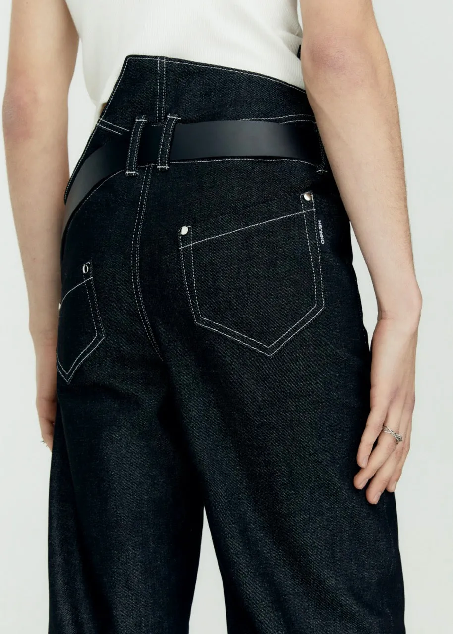 Twirl Jeans Black
