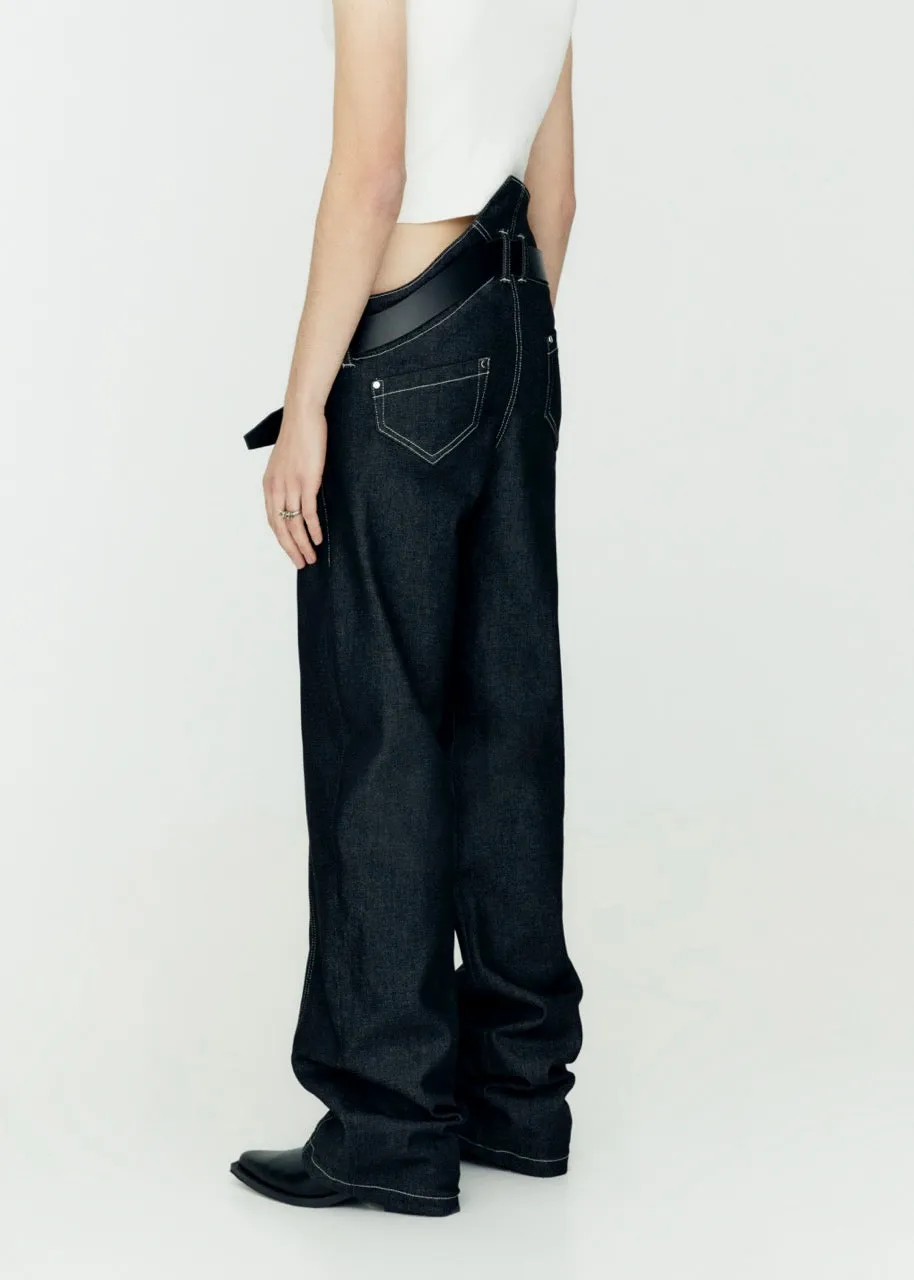 Twirl Jeans Black