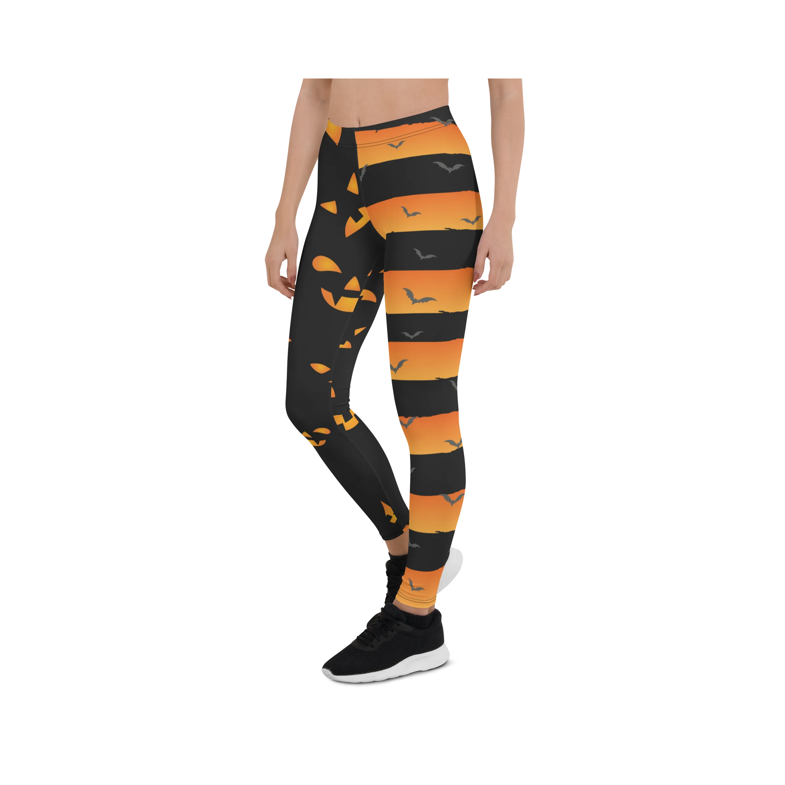 Two Patterned Halloween Leggings